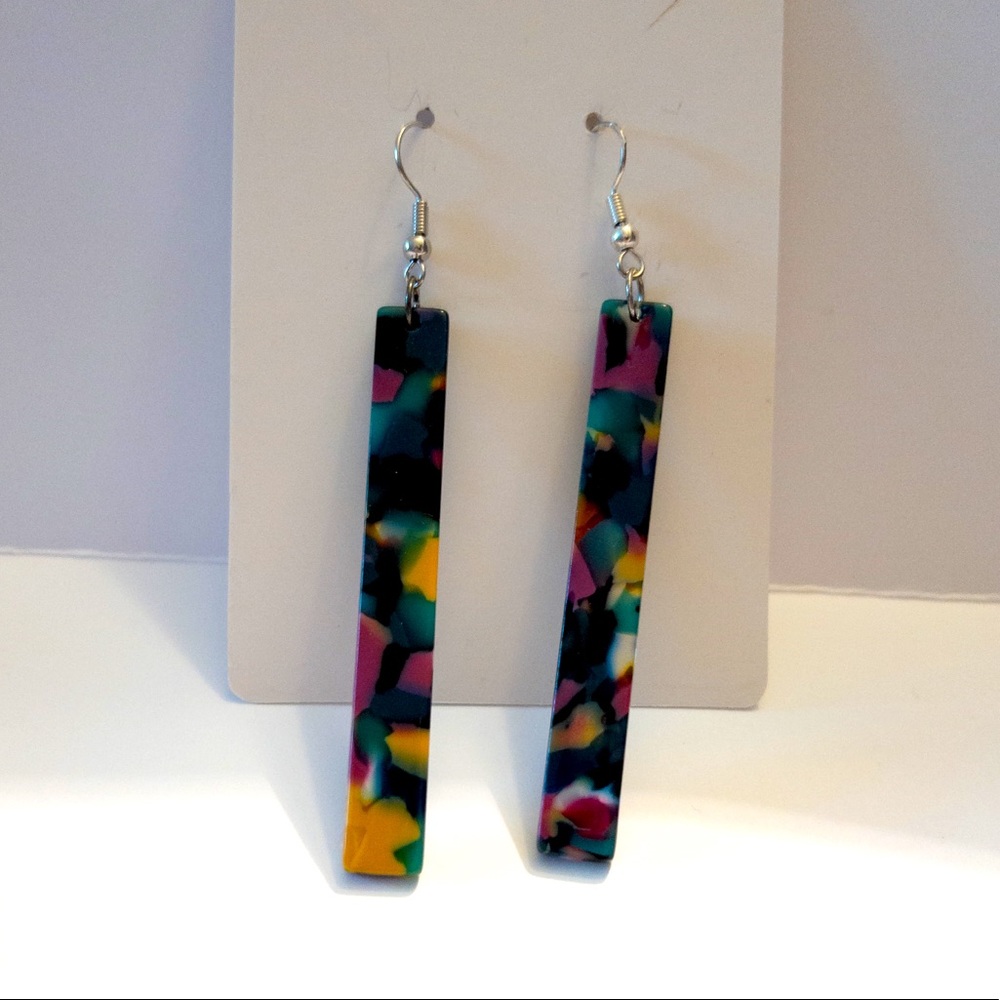 💎Buy 2 Save 10% 💎 Multicolored acetate earrings